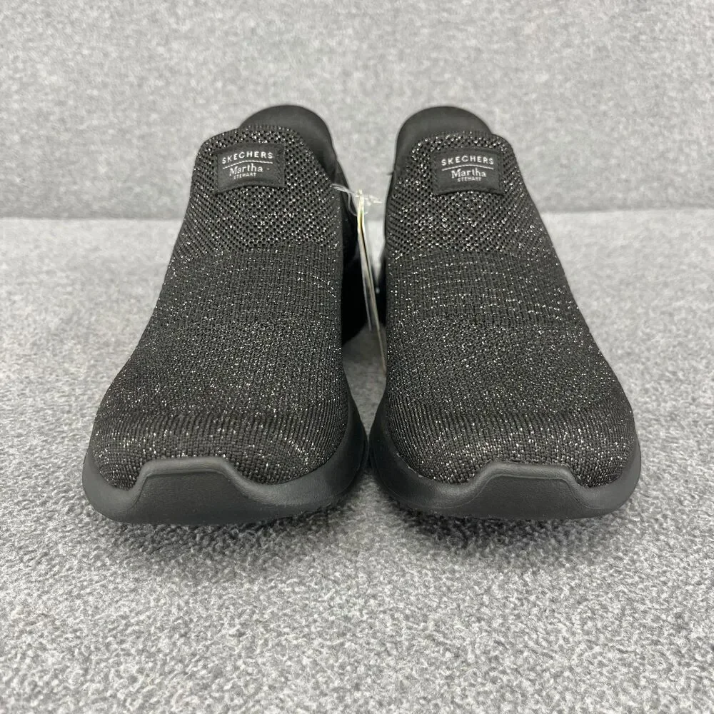 Skechers Slip-ins Martha Stewart Swift‎ stretch Fit Black Womens Size 6.5 Shoes